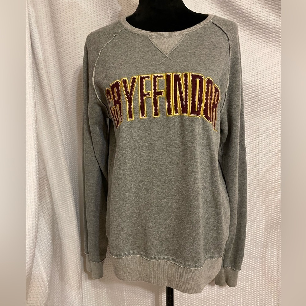 Universal Studios Gryffindor Gray Sweatshirt Size Small